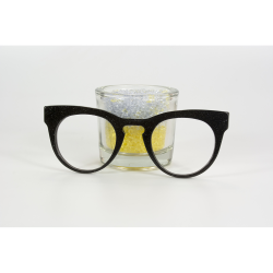 Fantaisie Pailleté Noir - 0167FA - Acétate bande 4mm