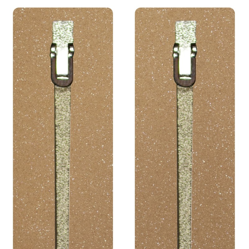 Fantaisie Pailleté Beige - 0168FA - Acétate branches