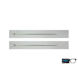 White Spangled Fantasy - 0171FA - Acetate temples