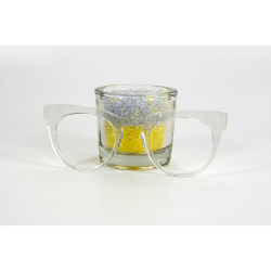 White Spangled Fantasy - 0171FA - Acetate temples