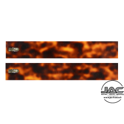 Brown Scale - 0011EC - Acetate temples