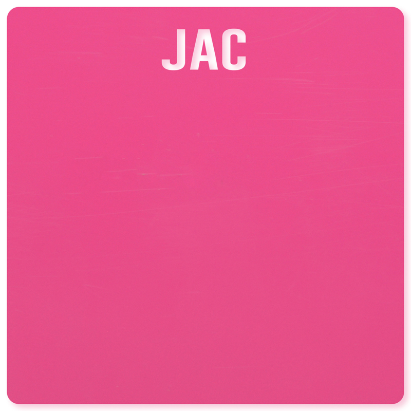 Solid Pink - 0011UN - Acetate strip 4mm