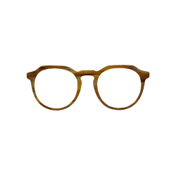 Brown Horn - 0046CO - Acetate strip 4mm