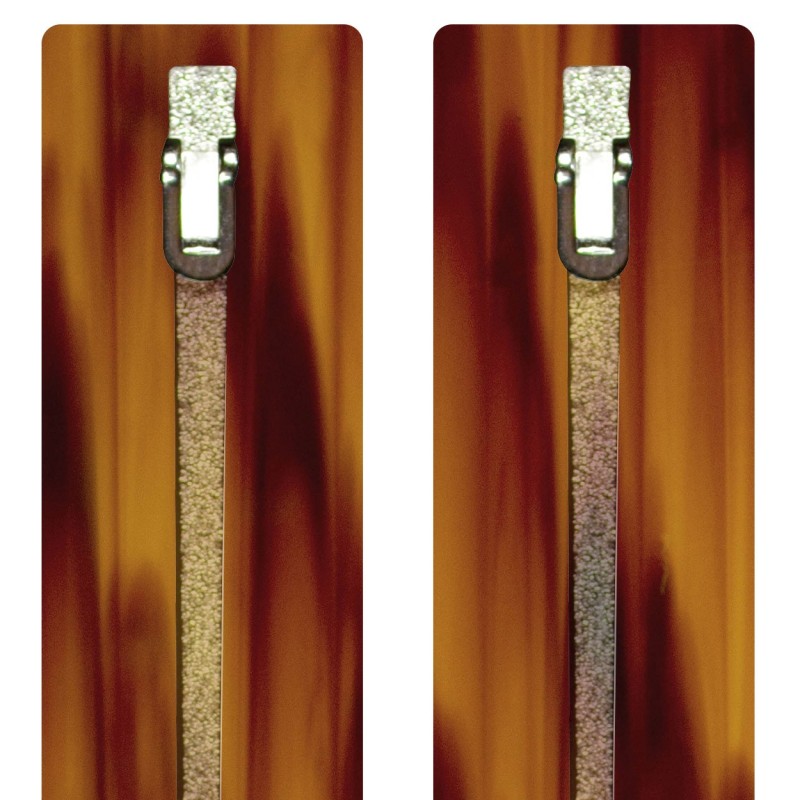 Orange Jasped - 0047JA - Acetate temples