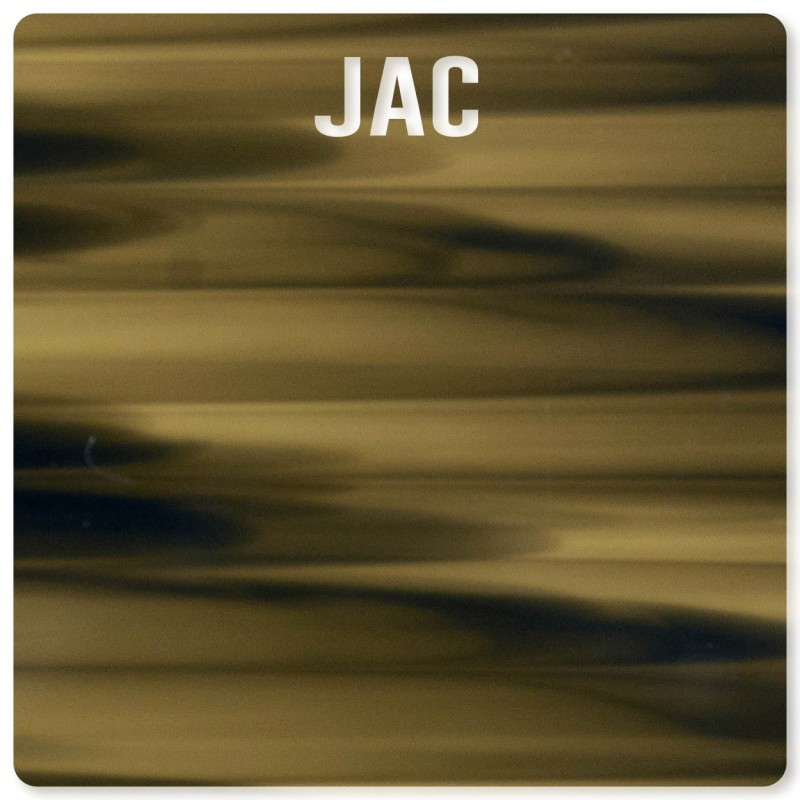 Green Jasped - 0048JA - Acetate strip 6mm