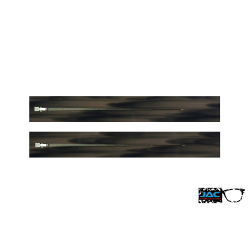 Brown Jasped - 0051JA - Acetate temples