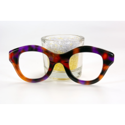 Orange Scale - 0173EC - Acetate temples