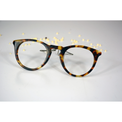 Brown Scale - 0013EC - Acetate temples