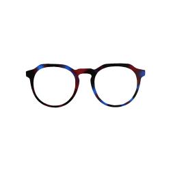 Ecaille Rouge - 0176EC - Acétate labo 4mm