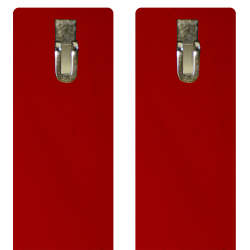 Solid Red - 0013TR - Acetate temples