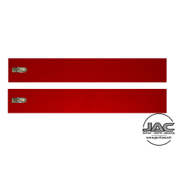 Solid Red - 0013TR - Acetate temples