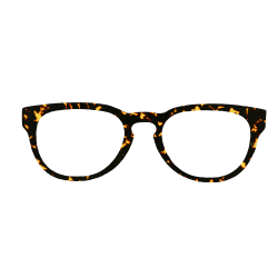 Ecaille Marron - 0014EC - Acétate bande 4mm