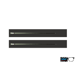 Solid Grey - 0198TR - Acetate temples