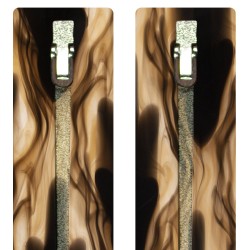 Brown Jasped - 0054JA - Acetate temples