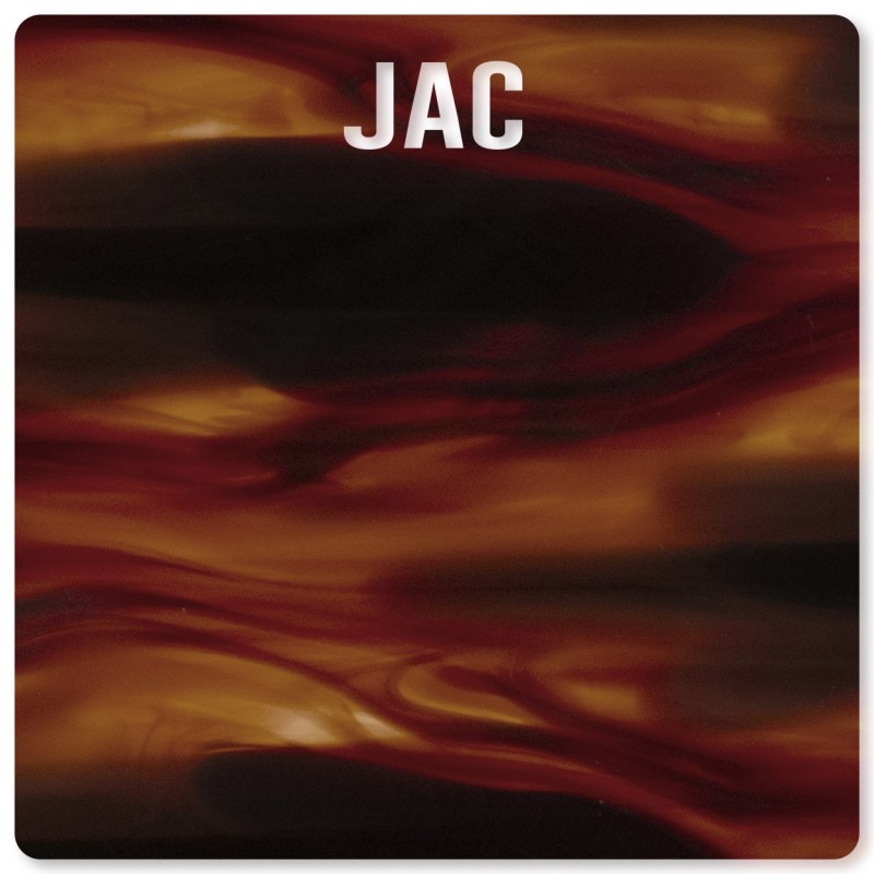 Jaspé Rouge - 0055JA - Acétate bande 4mm