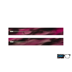 Pink Jasped - 0062JA - Acetate temples