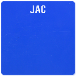 Solid Bleu - 0014UN - Acetate strip 4mm