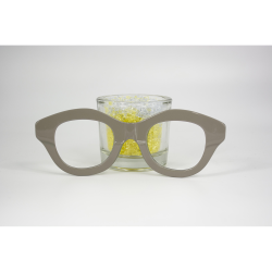 Multicouche Marron - 0065MC - Acétate labo 6mm