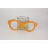 Solid Orange - 0097UN - Acetate strip 6mm